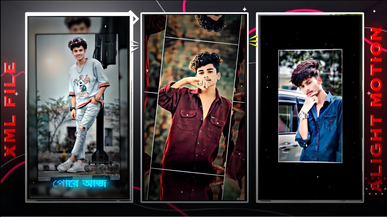 BINDAS OI NACHO RE XML FILE ALIGHT MOTION VIDEO EDITING NEW TREND NEW XML FILE ❤️