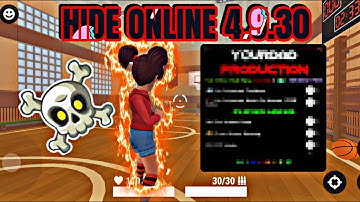 Hide online 4.9.30☠️3 mod menus& direct link🔗 Fly+raipd+god mod🎮