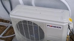 How To Install Pioneer Ductless Mini Split 12000 BTU 230 Volts Air Conditioner