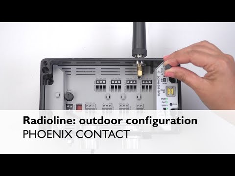 Radioline: outdoor software-free configuration