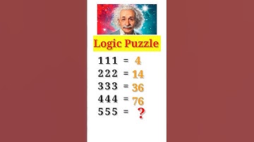 Logic Puzzle | maths game #maths #iqtest #genius #youtubeshorts #intelligence #respect