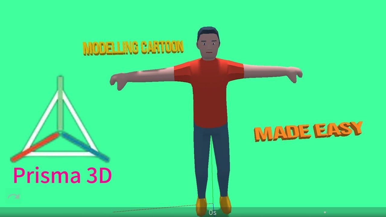 Modelling Cartoon Made Easy in Prisma 3D - YouTube