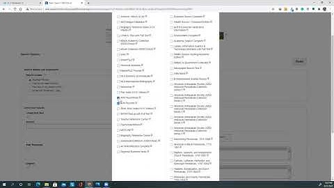 How to search multiple databases