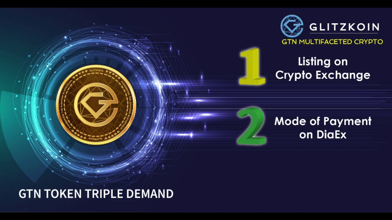 GTN Crypto Token Multifaceted, Glitzkoin Explains