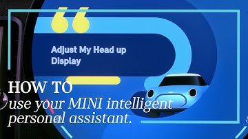 How To Use MINI Intelligent Personal Assistant | MINI How-To