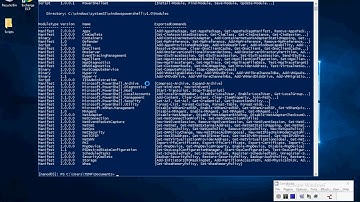 Get Installed And Available PowerShell Module On Windows Nano Server 2016