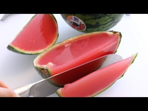 Whole Watermelon Jelly 丸ごとスイカゼリー
