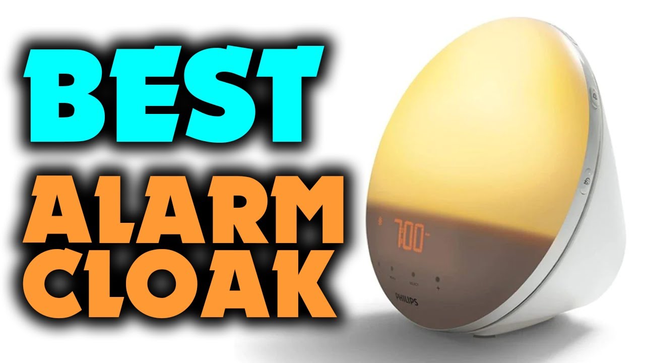 TOP 6 Best Alarm Cloak 2022 For Better to Wake Up! YouTube