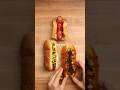 Cheap Vs Expensive Hot Dog #cooking #food #foodasmr #recipe