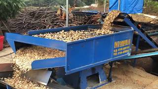 Paper Pulp OEM ODM Double Decks Wood Chips Vibration Screening Machine Screener