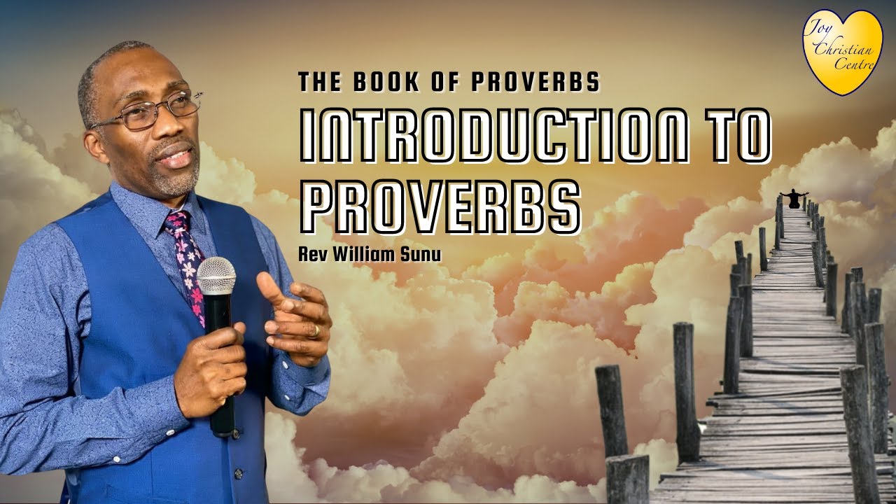 Introduction to Proverbs - The Book of Proverbs - YouTube