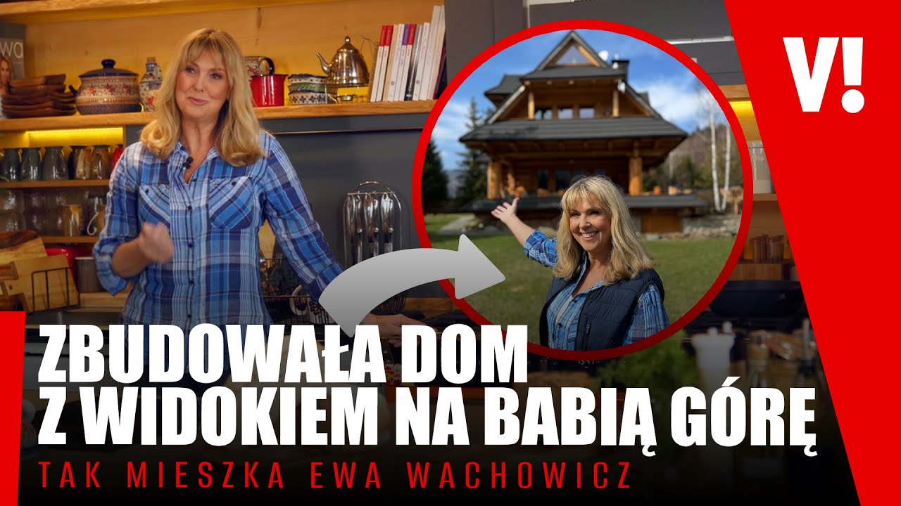 GÓRALSKI DOM EWY WACHOWICZ: wnętrza, pamiątki rodzinne, sauna. Tu nagrywa 