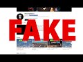 Fake benchmark channels on youtube