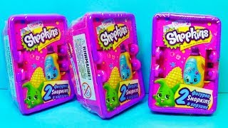 Unboxing 3 Shopkins In A Basket Surprise Season 2 With Toys For Baby
