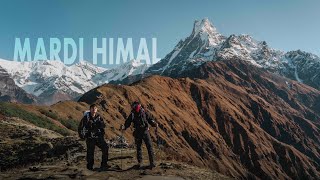 บันทึกการเดินทางสู่เทือกเขาหิมาลัย เนปาล | 🇳🇵 MARDI HIMAL TREK (CC ENG)