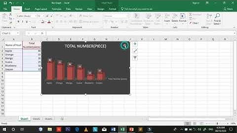 Animated bar chart using  Excel and Powerpoint