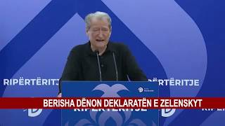 BERISHA CONDEMNS ZELENSKY'S STATEMENT screenshot 5