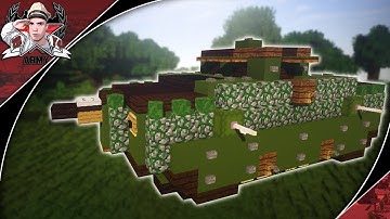 Minecraft: WW1 A7V | Tank Tutorial