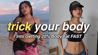 How To TRICK Your Body Into Getting 20 Body Fat FAST No BS