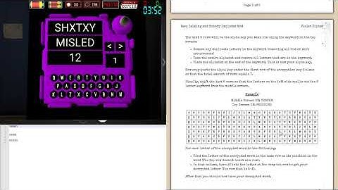 KTANE - How to - Violet Cipher