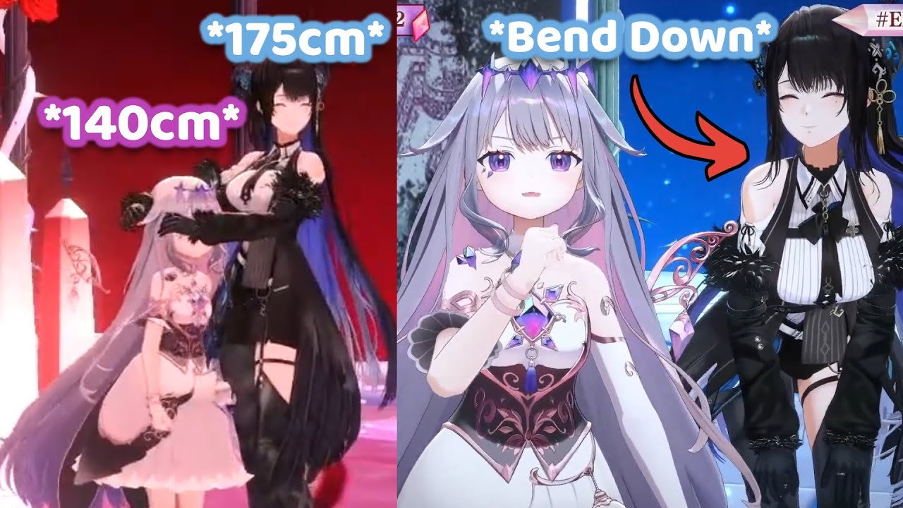 When HoloEN Tallest and Shortest Member Doing 3D Together: