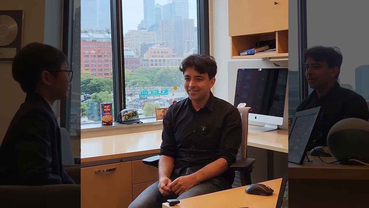 Bach Bros Studio interview with Prof. Rahul Satija @newyorkuniversity @newyorkgenomecenter