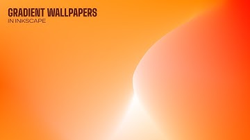 Create Gradient Wallpapers in Inkscape - Tutorial