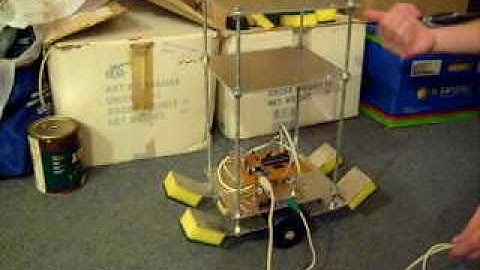 robot pendulo invertido - prueba 1