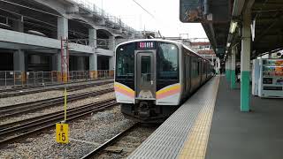 E129系A5編成新ﾆｲ 普通647M 新潟→豊栄 新潟駅発車