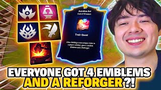 Emblem Ensemble In The SAME LOBBY As Aurelion Sol's Trait Quest Led To My Most CHAOTIC Game Of TFT!