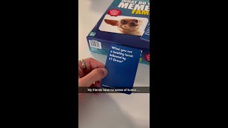 What Do You Meme? Family Card Game