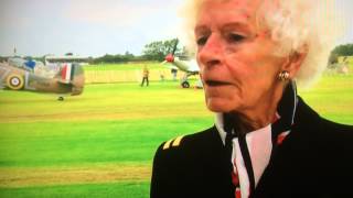 Mary Ellis from Hatfield in the 75th battle of Britain