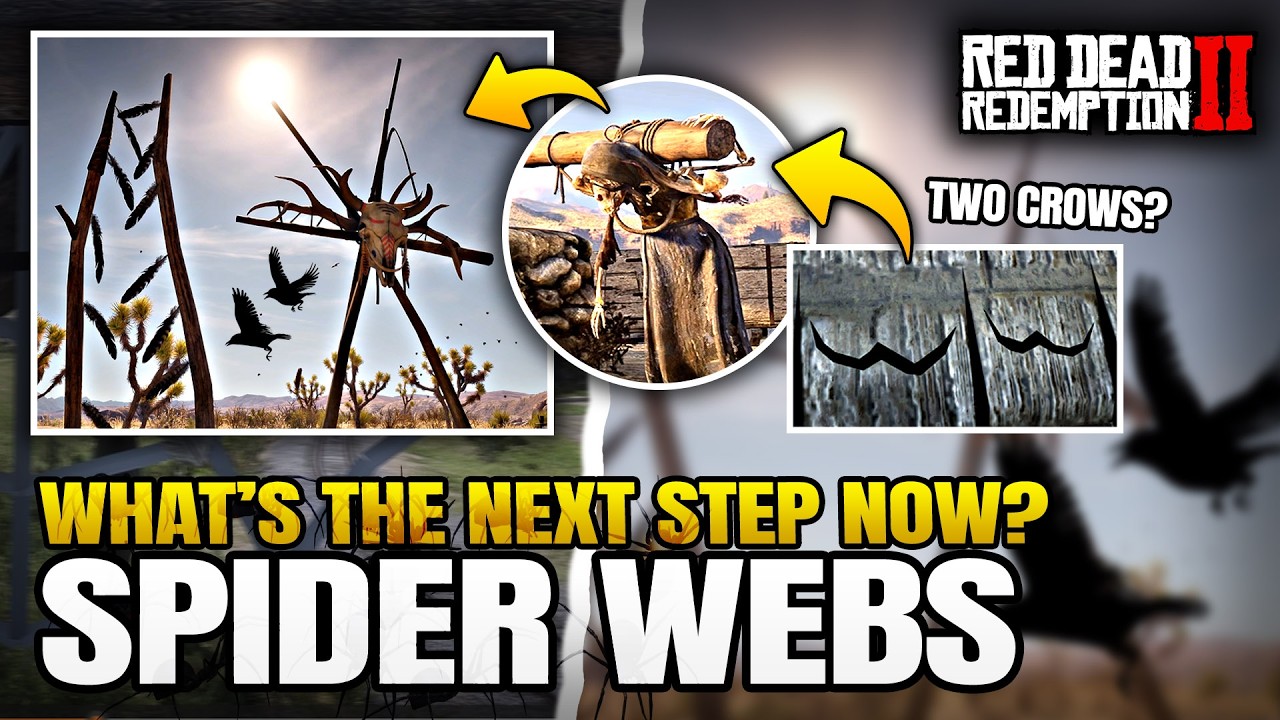 Two Crows Rdr2 Does the RDR2 Spider Web Mystery Lead to Two Crows? - YouTube