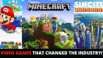 Top 10 Video Games That Changed The Industry Forever - Video Game Innovations 2022