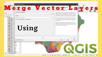 How to Merge Vector Layers in QGIS