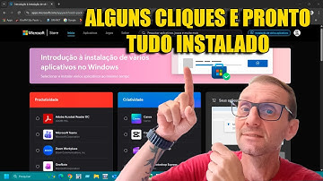 FORMATOU A MÁQUINA ? INSTALE PROGRAMAS E APPS DA MICROSOFT COM APENAS ALGUNS CLIQUES