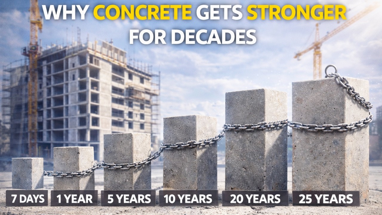 Why Concrete Gets Stronger for Decades