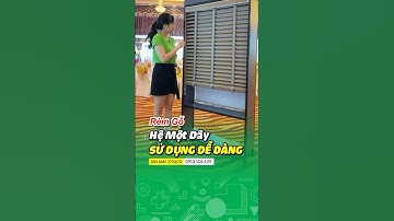 Rèm cửa đẹp, mẫu rèm gỗ cửa sổ giá rẻ tphcm #shorts #shortvideo