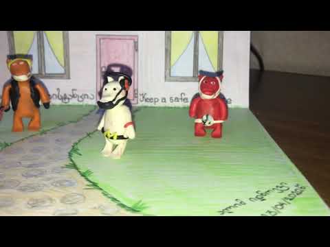 Transformation of tales 3 Little Pig (ზღაპარი 3 გოჭის ტრანსფორმაცია)