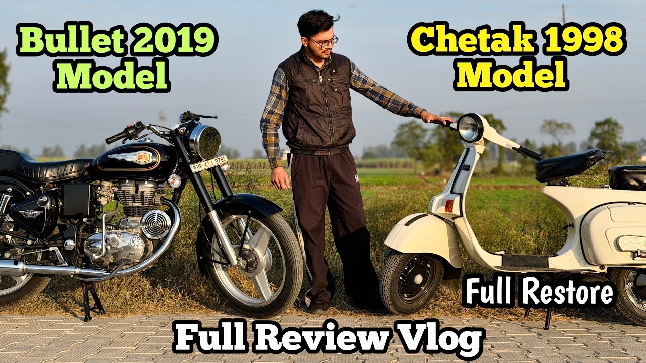 Bullet Vs Chetak 1998 Model  Riding Experience Full Vlog 