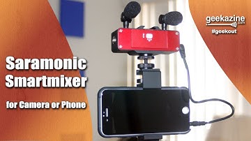 Saramonic SmartMixer for Camera or iPhone/Android