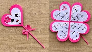 DIY - Happy Friendship Day Card | Handmade Card For Friendship Day