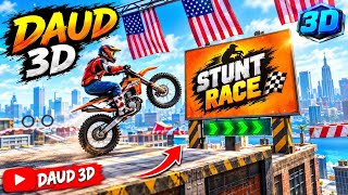 STUNT BIKE RACE 3D 🏁🔥 Crazy Bike Stunts & Impossible Tracks! 😱 screenshot 5