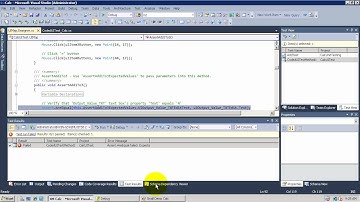 Visual Studio ALM for Absolute Beginners - Lesson 14: Coded UI Testing