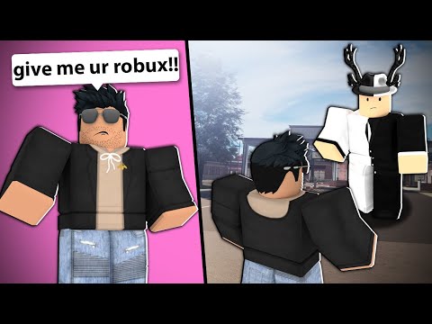 This Roblox Player Forced Me To Pay Him Robux To Access His Base Youtube - rainway youtube robux