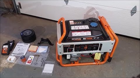 How To Assemble A Portable Generac Generator