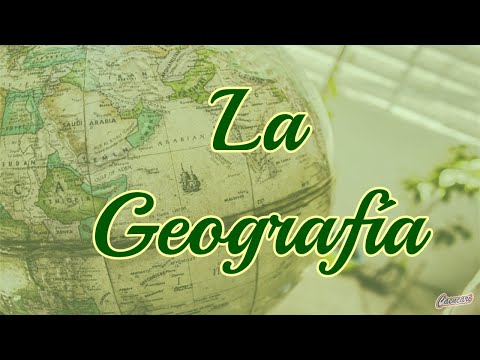 Video: ¿Qué incluye la geografía?