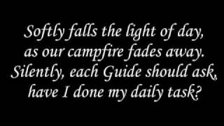 Softly Falls the Light of Day Lyrics.mpg screenshot 4