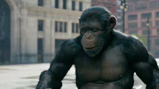 Planet of the apes :The Battle for Survival 🦍🦁🐘🐅, Render time:- 2 seconds/Frame, 1080p.