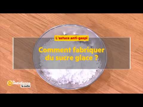 Comment faire du sucre glace maison ?